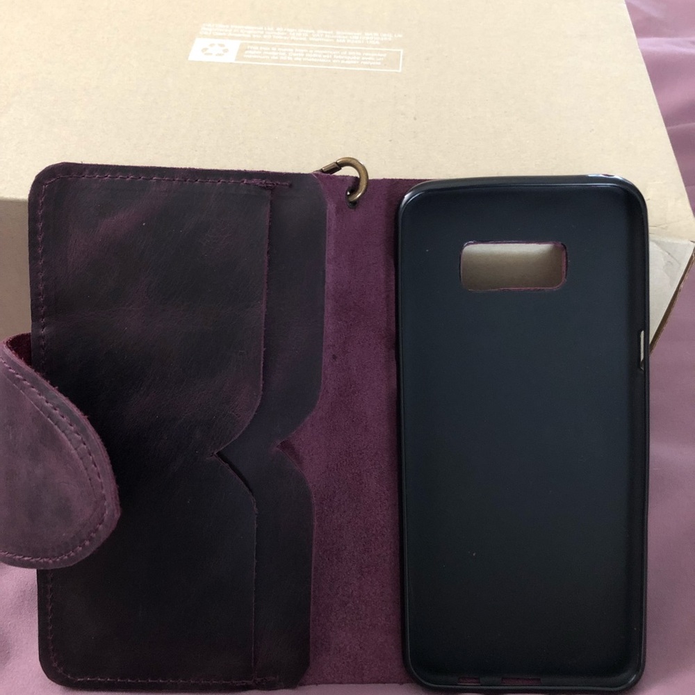 Lot of 4 Genuine Leather Phone Cases